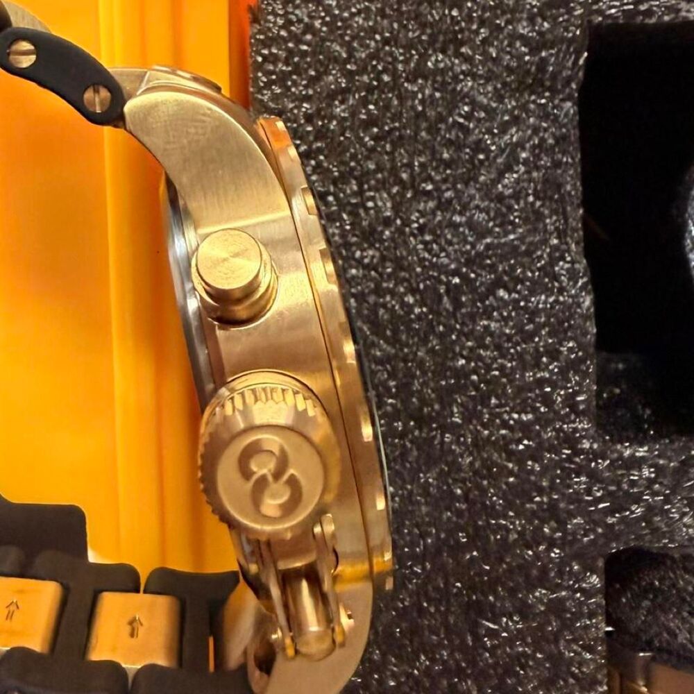 Invicta Men's Gold and Brown Watch - Picture 4 of 4